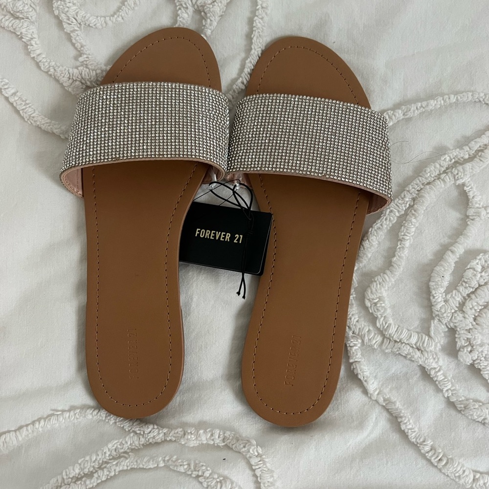 Crystal bling sandals
